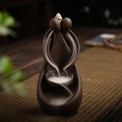 Ceramic Backflow Incense Burner Collection - Cosmic Serenity Shop