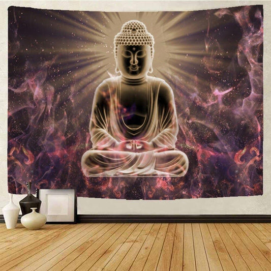 Buddha Tapestry - Cotton Flannel - Cosmic Serenity Shop