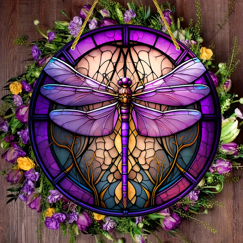 5.9 x 5.9 inch Acrylic Dragonfly Wall Hanging (15x15cm) - Cosmic Serenity Shop