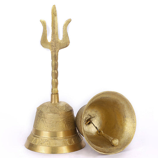 Buddhist Copper Hand Bells - Cosmic Serenity Shop