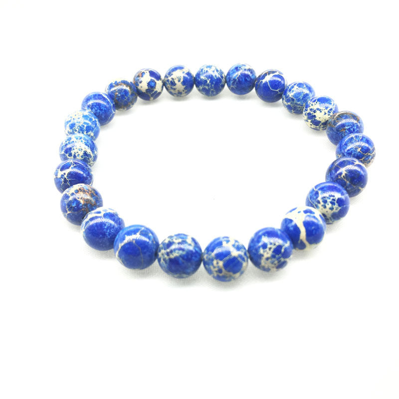 Buddha Bead Unisex Stone Bracelet