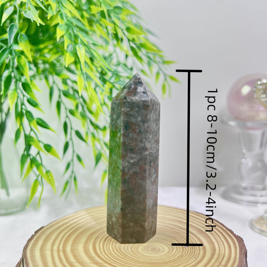 Flame Stone Pillar Crystal Tower - Cosmic Serenity Shop