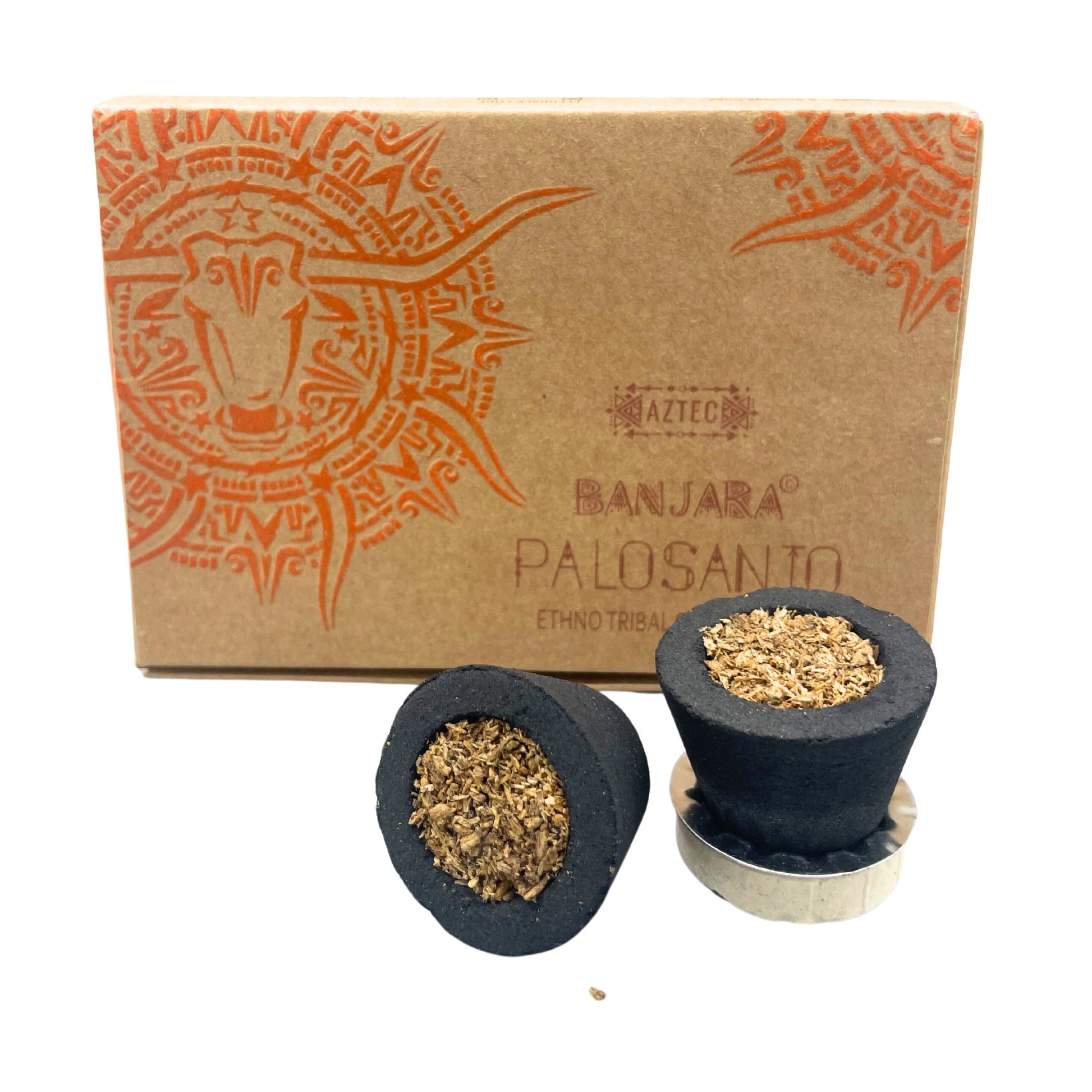 Banjara Ethno Tribal Smudge & Resin Cups - Palo Santo