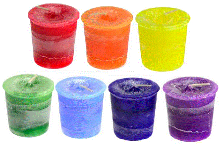 Chakra Candle Votive Collection