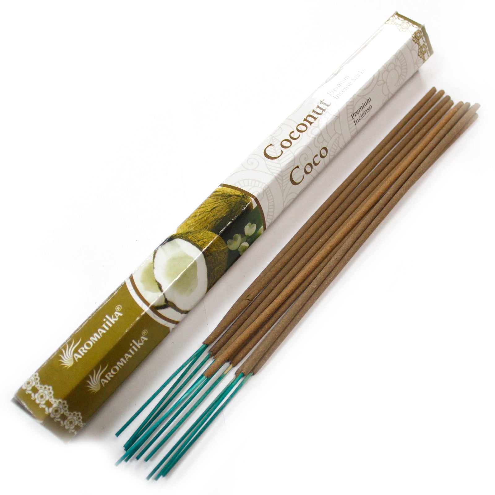 Aromatica Premium Masala Incense Sticks - Coconut - Cosmic Serenity Shop