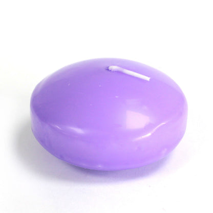 Floating Candle Unscented Large Lilac