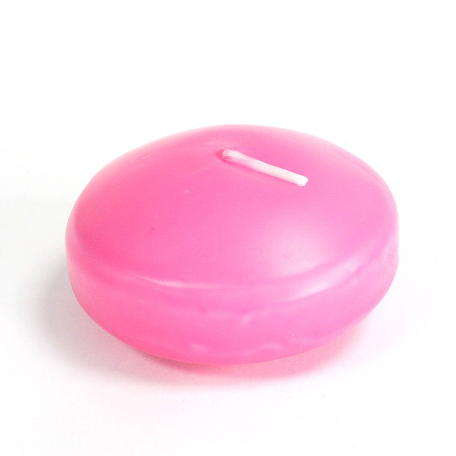 Floating Candle Unscented Large Pink