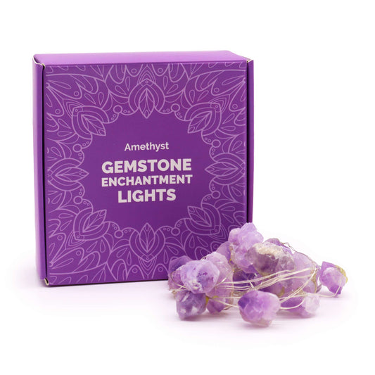 Gemstone Enchantment Lights - Amethyst - Cosmic Serenity Shop 