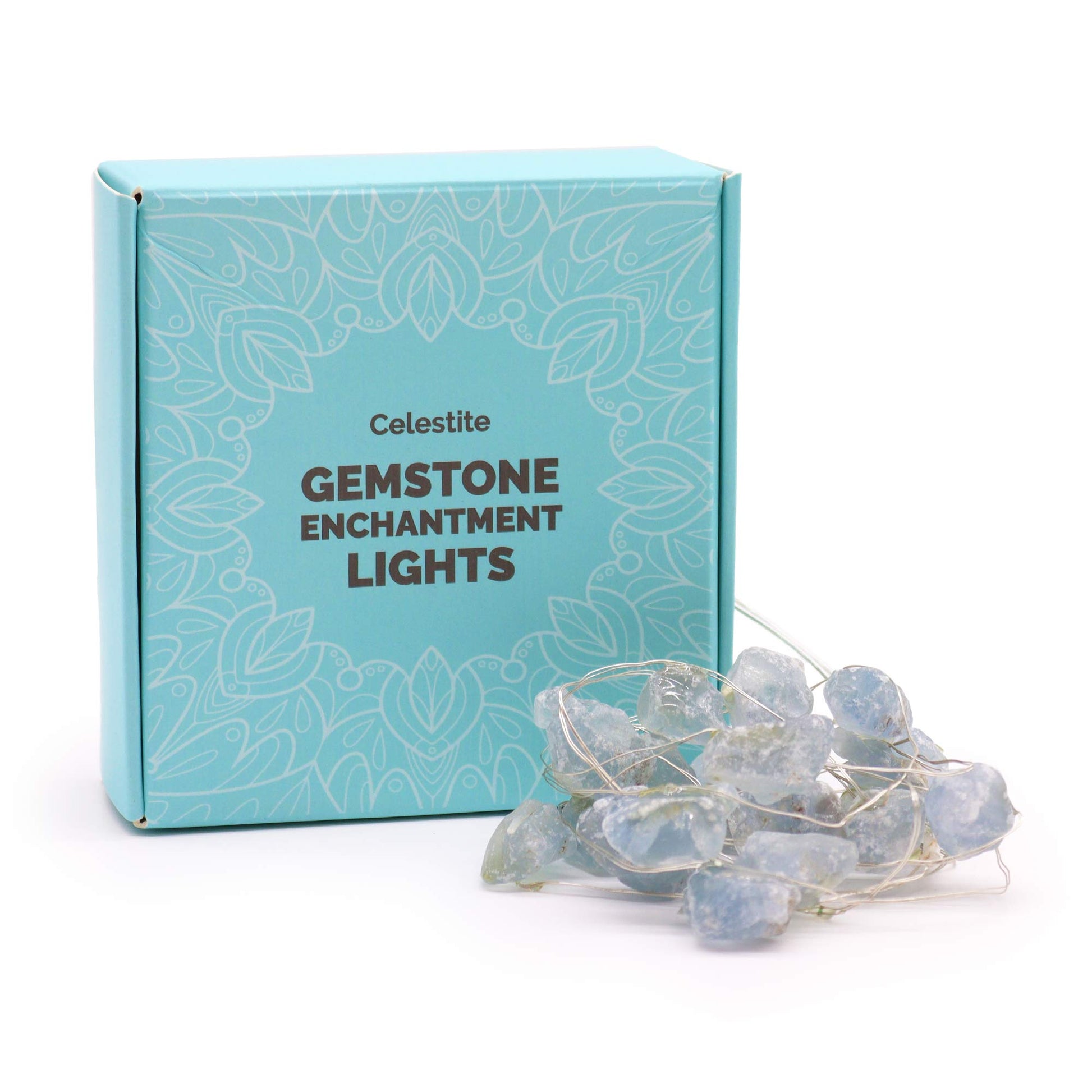 Gemstone Enchantment Lights - Celestite - Cosmic Serenity Shop