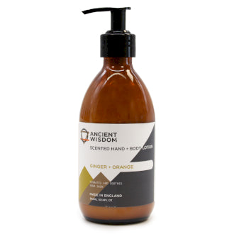 Ginger & Orange Hand & Body Lotion - 300ml - CosmicSerenityShop