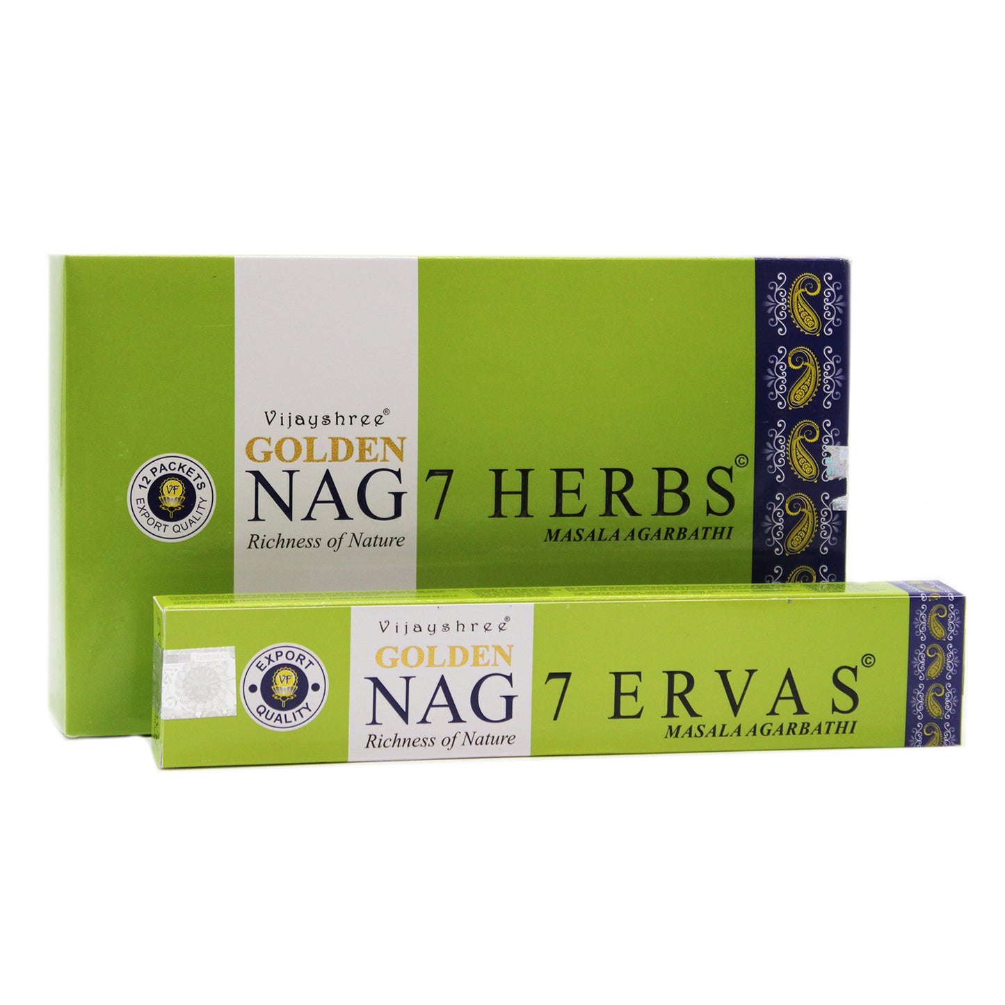 Golden Nag Champa Incense Sticks - 15g