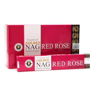 Golden Nag Champa Incense Sticks - 15g