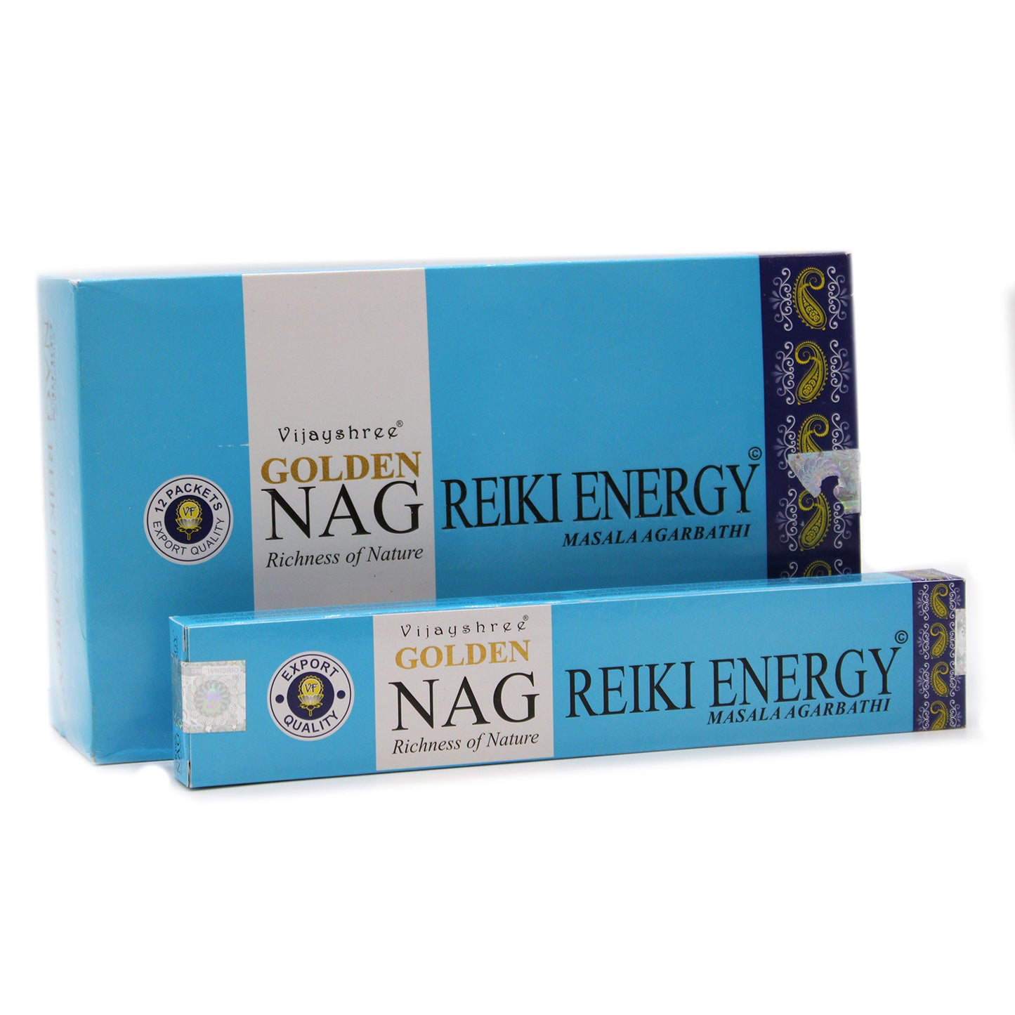 Golden Nag Champa Incense Sticks - 15g