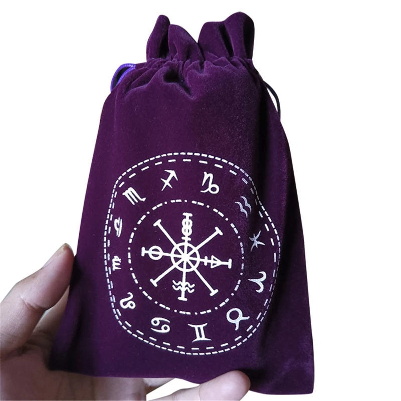 Velvet Tarot Oracle Cards Runes Storage Bags, Assortment - CosmicSerenityShop