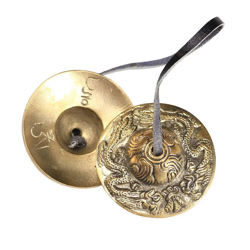 Tibetan Buddhist Style Tingsha Cymbals - Cosmic Serenity Shop