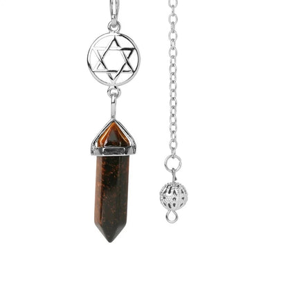 Natural Stone Crystal Pendulums 2
