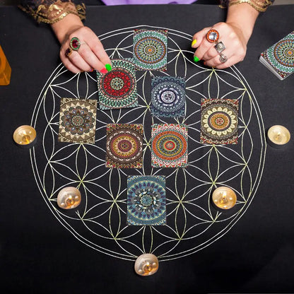 Assorted Velvet Tarot Card Divination Tablecloths - CosmicSerenityShop