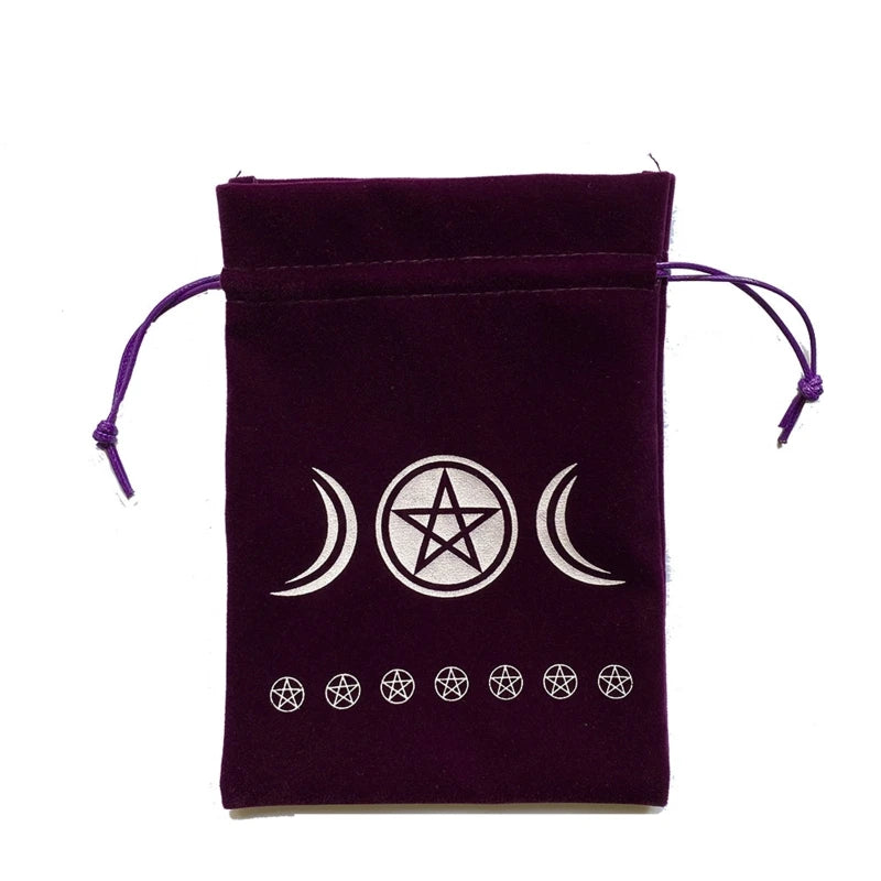 Velvet Tarot Oracle Cards Runes Storage Bags, Assortment - CosmicSerenityShop