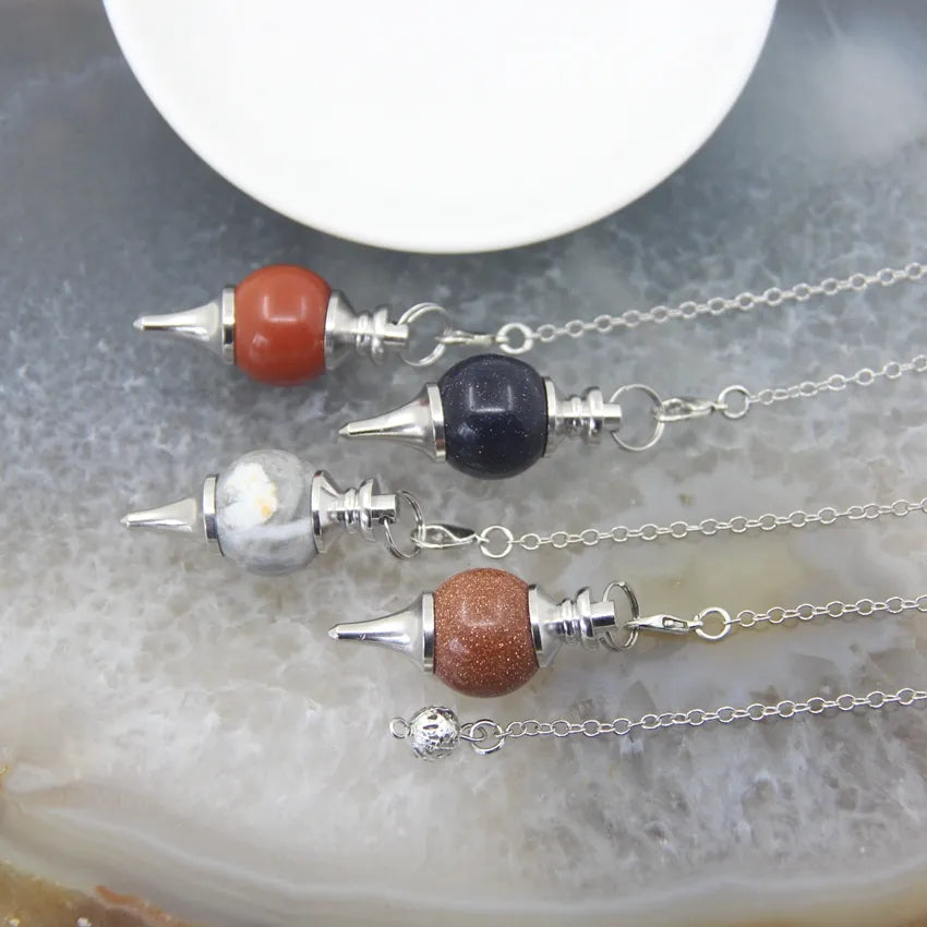 Natural Crystal Pendulum for Dowsing