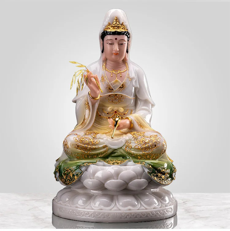 Goddess Quan Yin Avalokitesvara Buddha Statue - Cosmic Serenity Shop