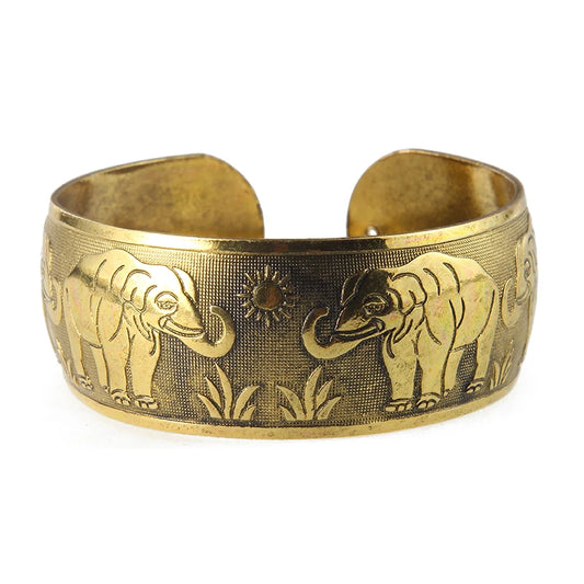 Vintage Tibetan Bronze Cuff Bracelets - Cosmic Serenity Shop