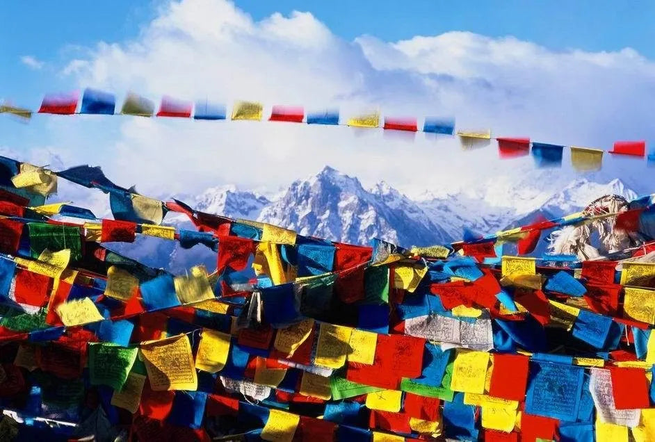 Tibetan Buddhist Prayer Flags