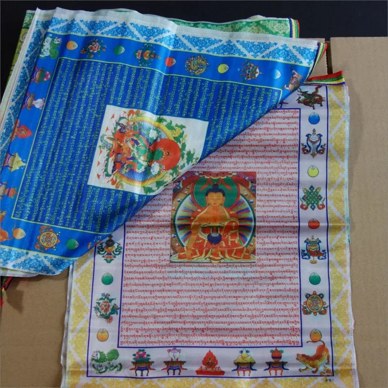 Tibetan Buddhist Prayer Flags