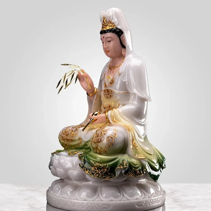 Goddess Quan Yin Avalokitesvara Buddha Statue - Cosmic Serenity Shop