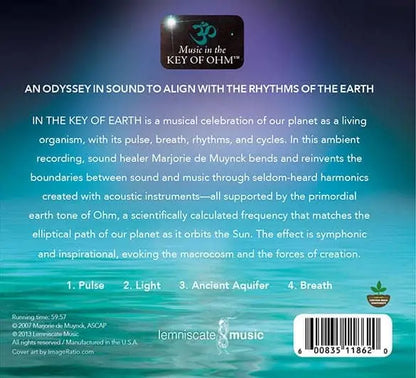 In the Key of Earth - Sound Healing CD - Cosmic Serenity Shop