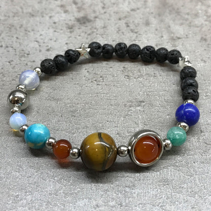Lava Stone Gemstone Bracelets - Assortment