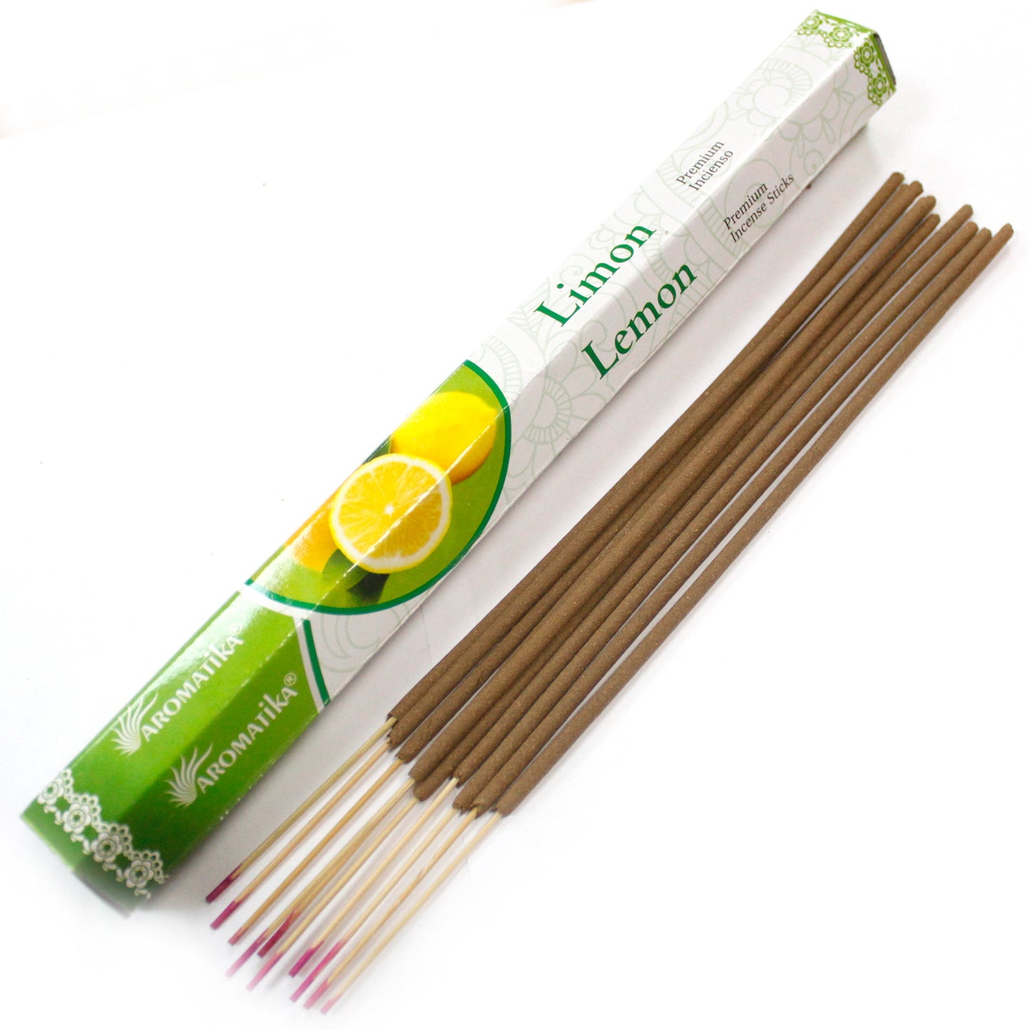 Aromatica Premium Masala Incense Sticks - Lemon - Cosmic Serenity Shop