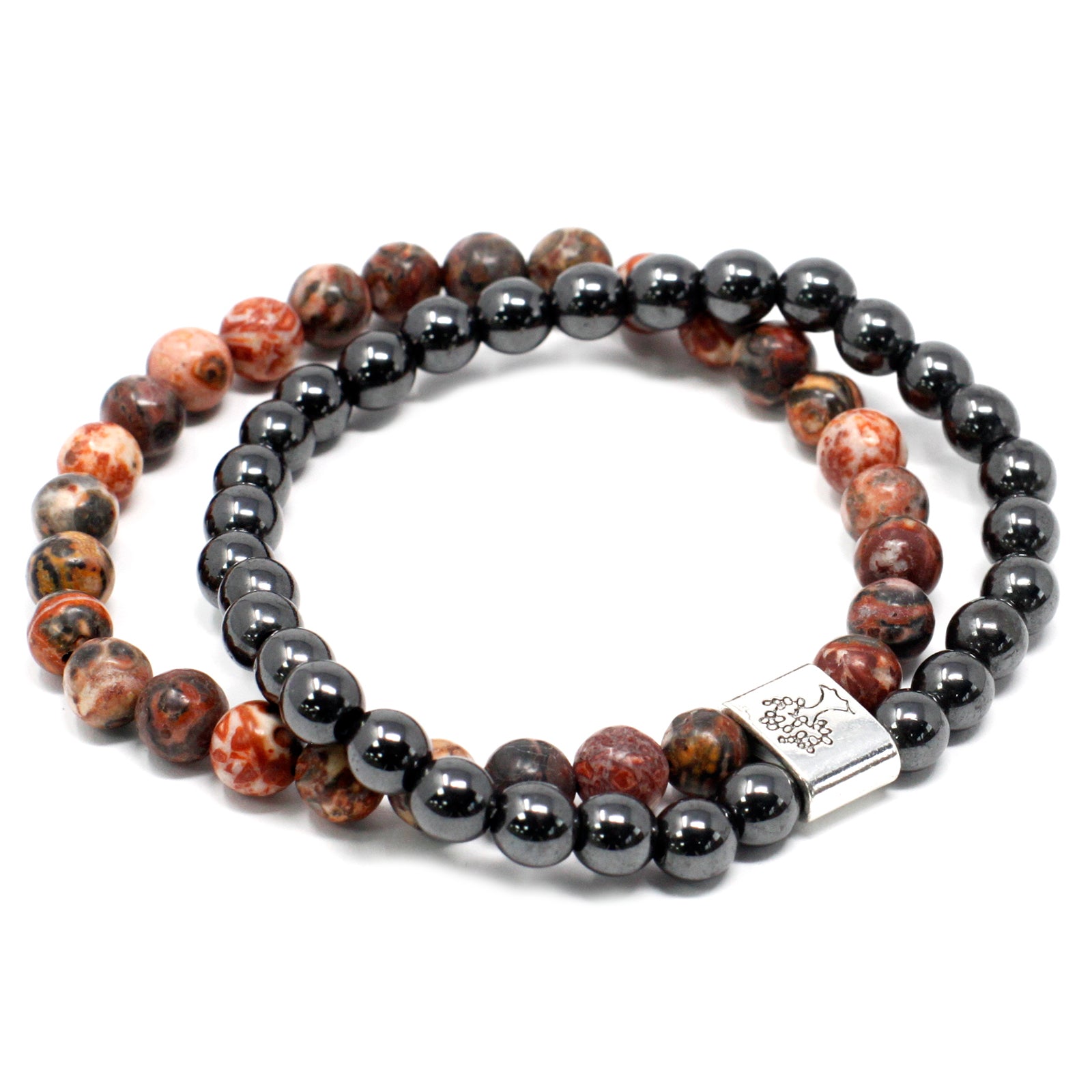 Magnetic Gemstone Bracelet - Leopard Skin - Cosmic Serenity Shop