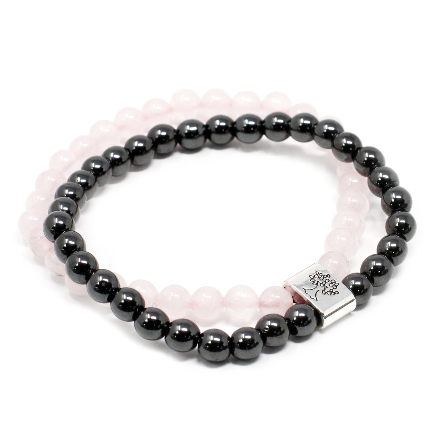 Magnetic Gemstone Bracelet - Rose Quartz - Cosmic Serenity Shop