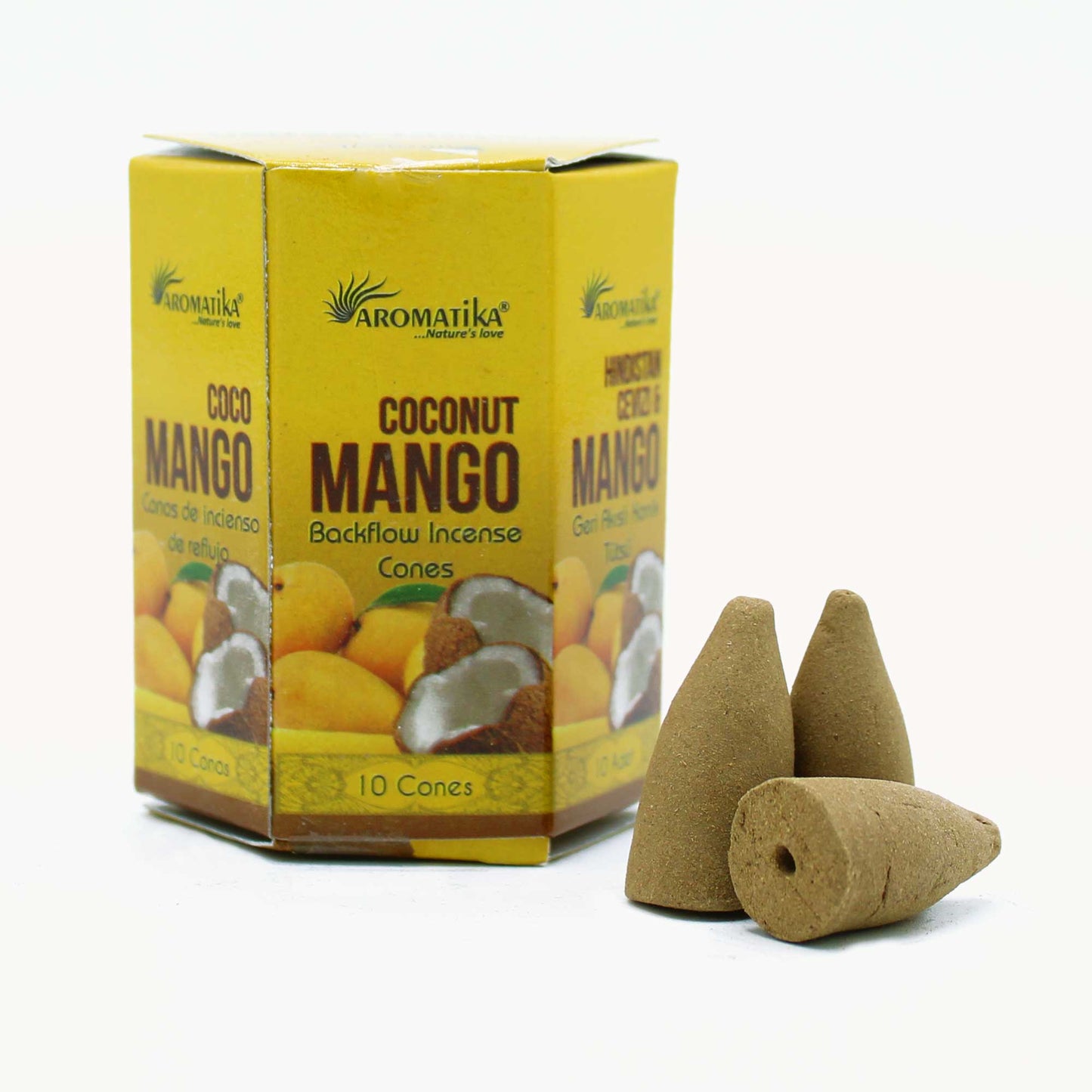 Aromatika Masala Backflow Incense Cones - Cosmic Serenity Shop