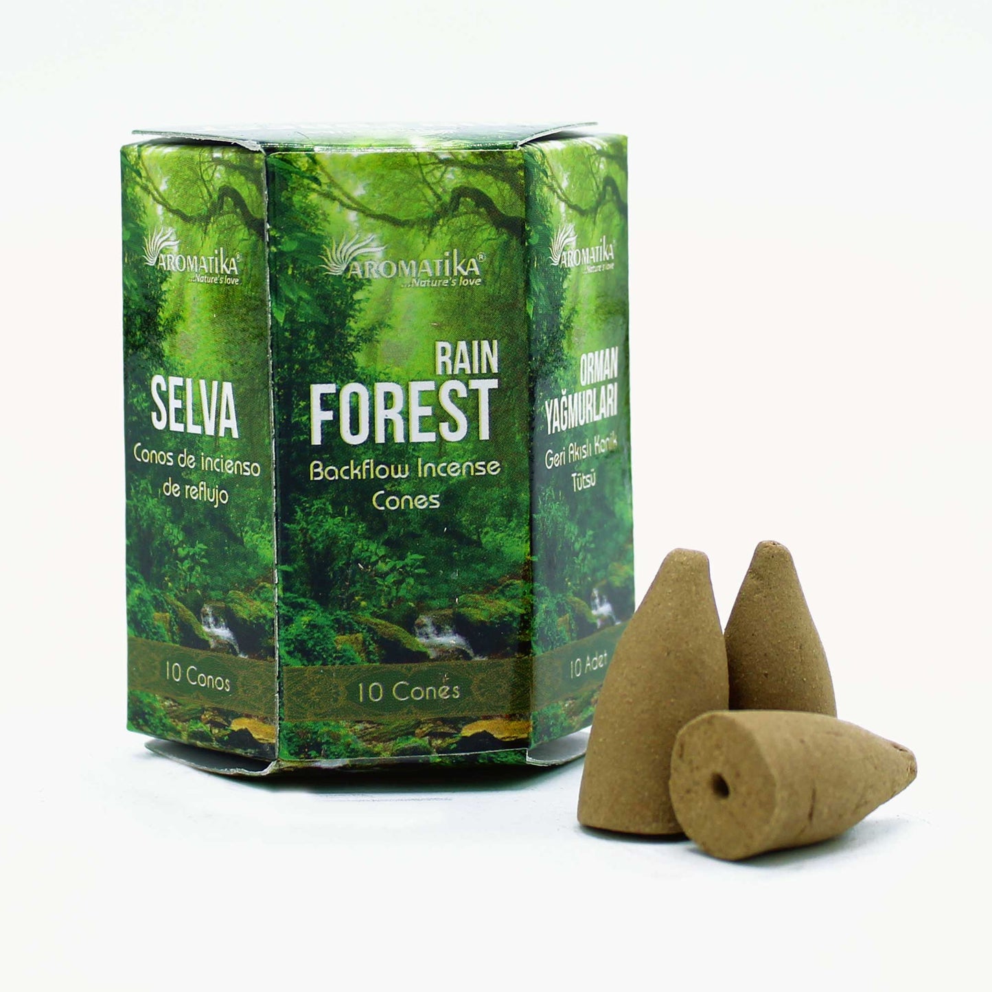 Aromatika Masala Backflow Incense Cones - Cosmic Serenity Shop