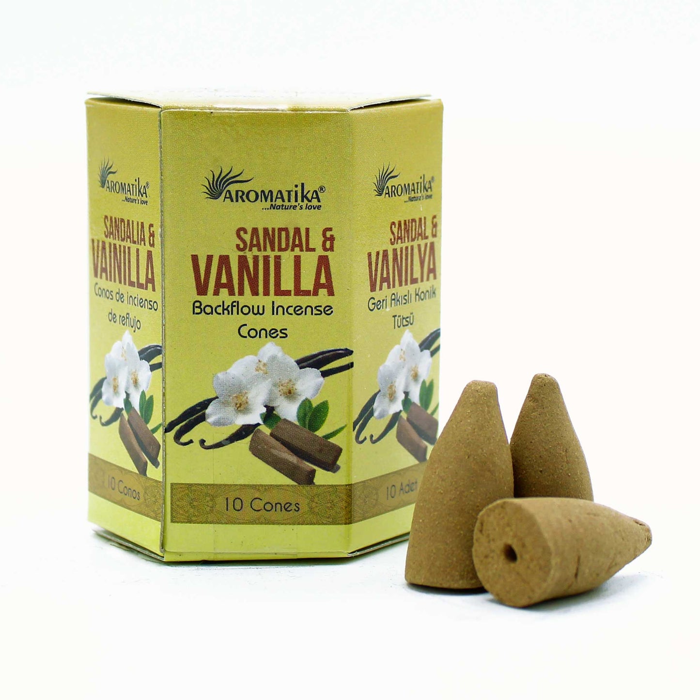 Aromatika Masala Backflow Incense Cones - Cosmic Serenity Shop