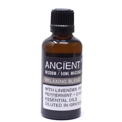 Ancient Wisdom Massage & Bath Oils - 50ml