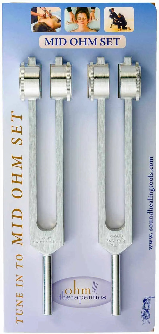 Mid Ohm Tuning Fork Set - Cosmic Serenity Shop