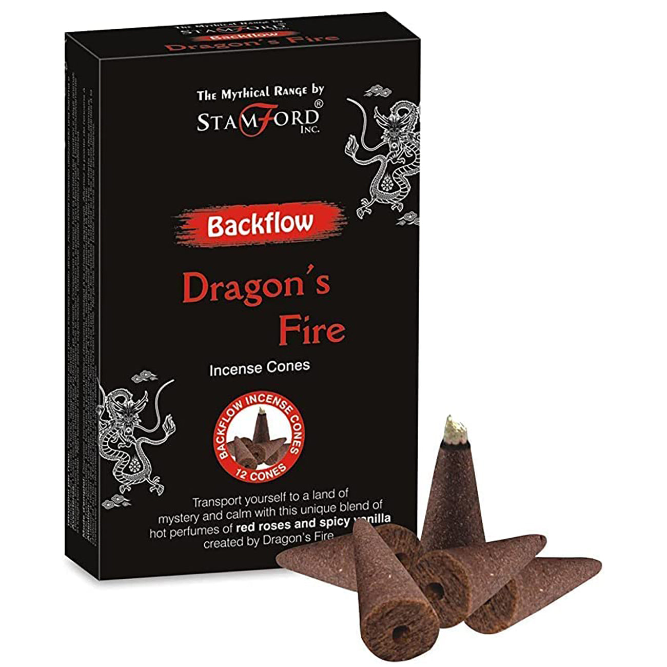 Mythical Backflow Incense Cones - Cosmic Serenity Shop