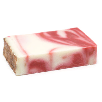 Red Clay Olive Oil Soap Slice