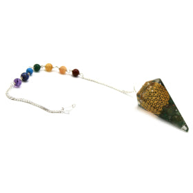 Orgonite Power Chakra Pendulums