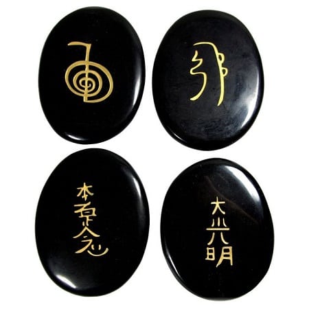 Obsidian Reiki Stones Set - Cosmic Serenity Shop