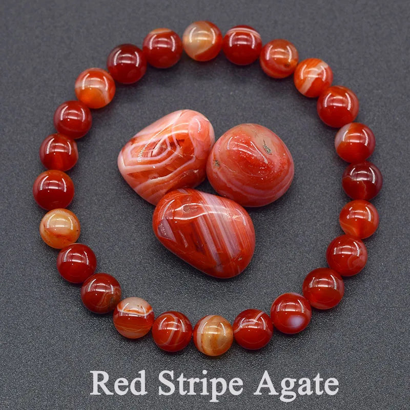 Natural Stone Beads Bracelets - Unisex - Cosmic Serenity Shop