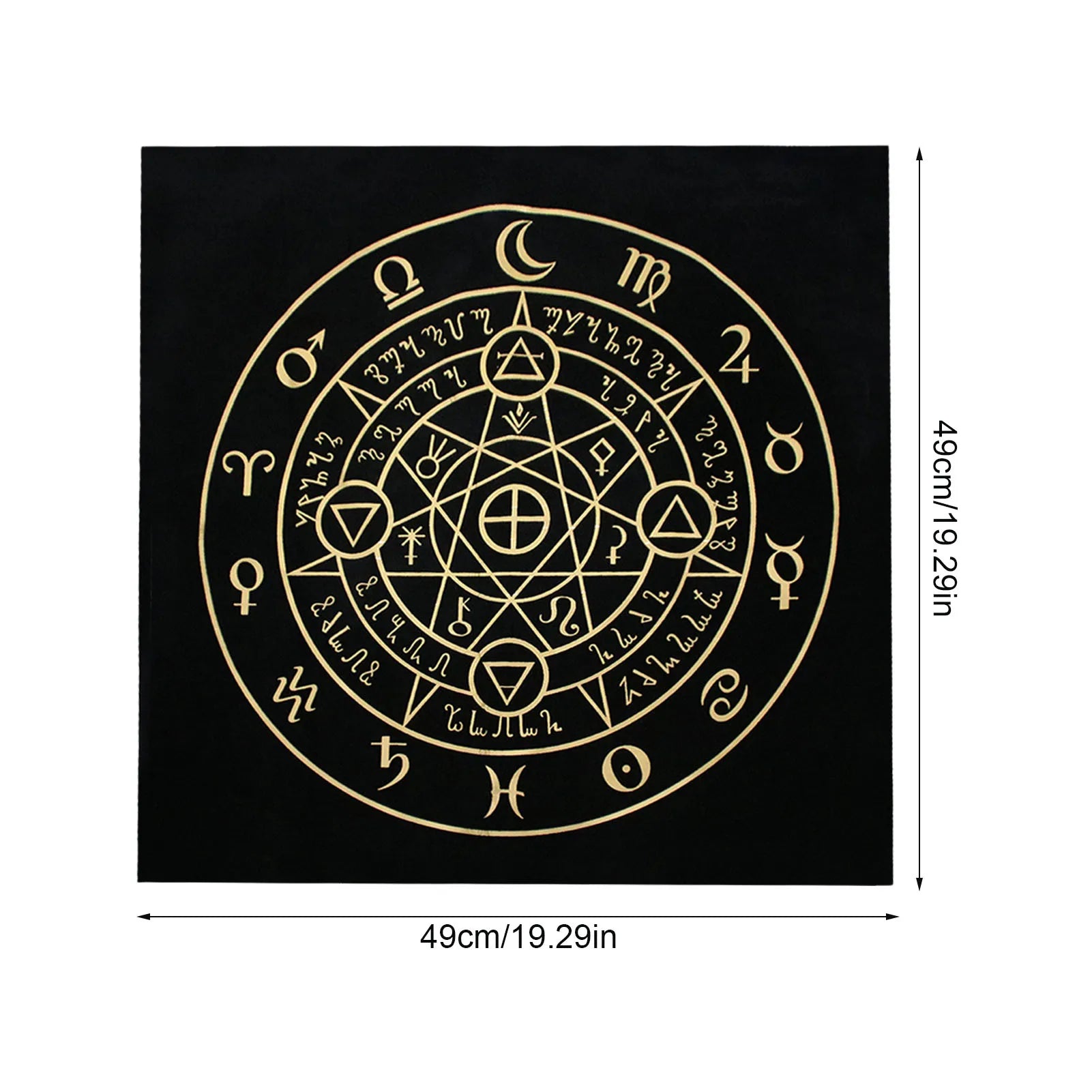 Assorted Velvet Tarot Card Divination Tablecloths - CosmicSerenityShop