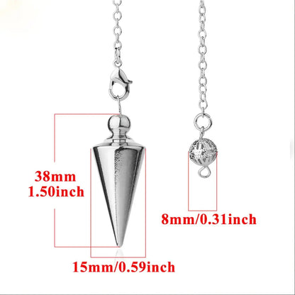 Metal Cone Pendulums for Dowsing - CosmicSerenityShop.com