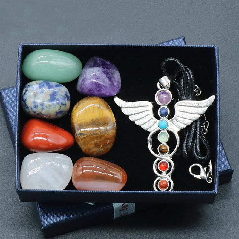 11 Chakra Healing Natural Crystal Stone Sets - Assortment - CosmicSerenityShop