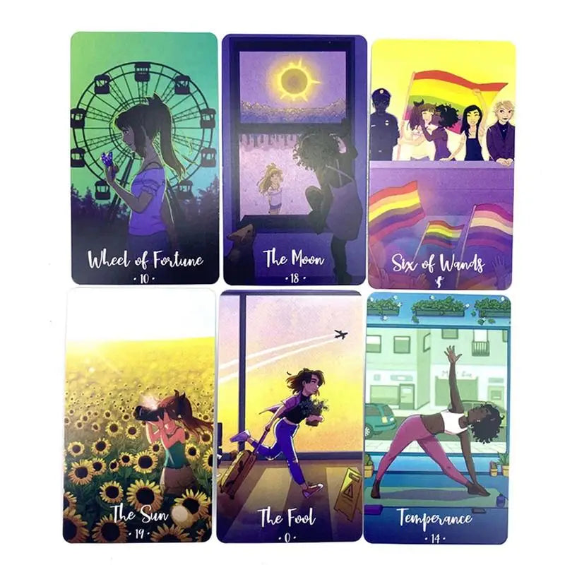 Cosmic Cycles Tarot Cards Deck for Beginners - Cosmic Serenity Shop