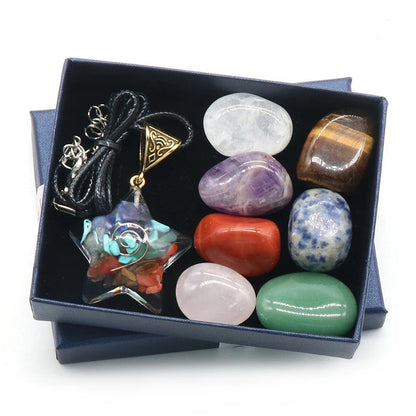 13 Chakra Healing Natural Crystal Stone Sets - Assortment - CosmicSerenityShop