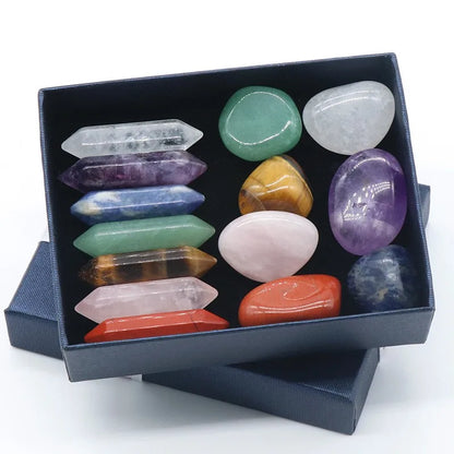 Chakra Healing Natural Crystal Stone Sets - Assortment - CosmicSerenityShop