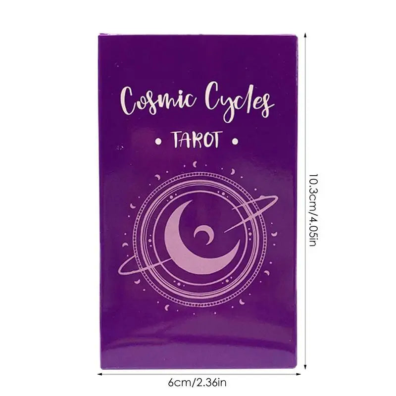 Cosmic Cycles Tarot Cards Deck for Beginners - Cosmic Serenity Shop